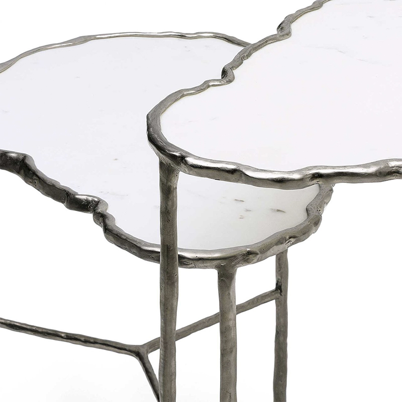 Side Table NUAGE 銅藝術邊几