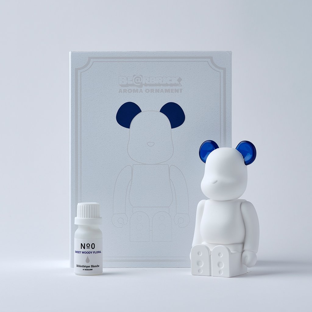 BE@RBRICK 香氛熊彩色耳朵版-單色