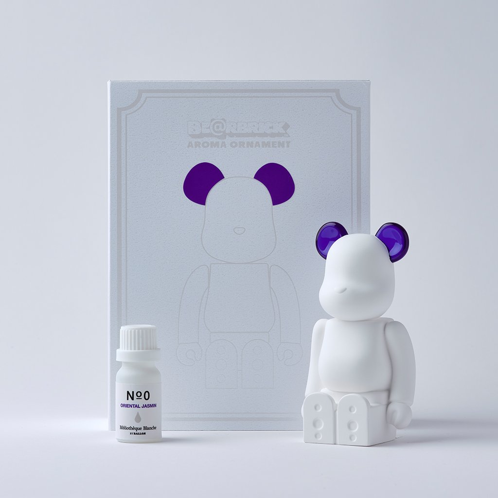 BE@RBRICK 香氛熊彩色耳朵版-單色