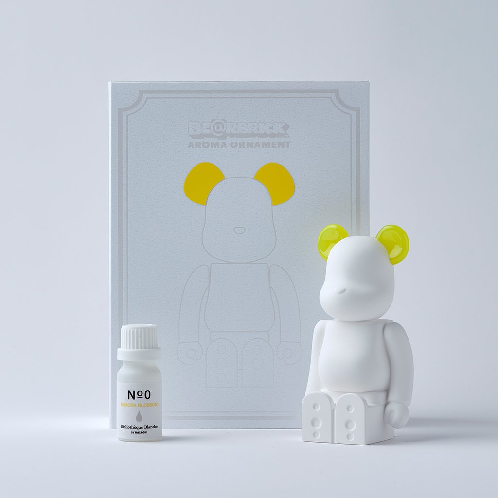 BE@RBRICK 香氛熊彩色耳朵版-單色