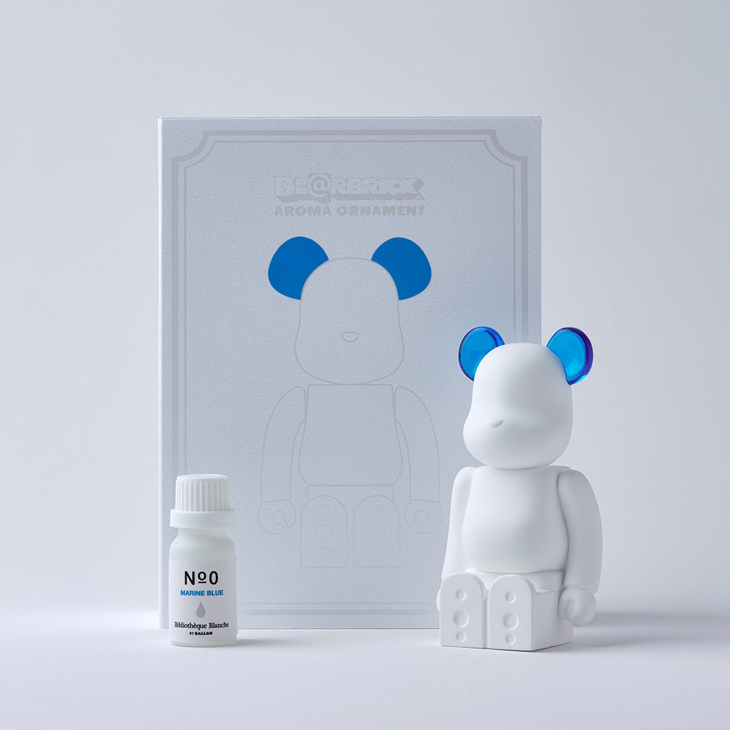 BE@RBRICK 香氛熊彩色耳朵版-單色