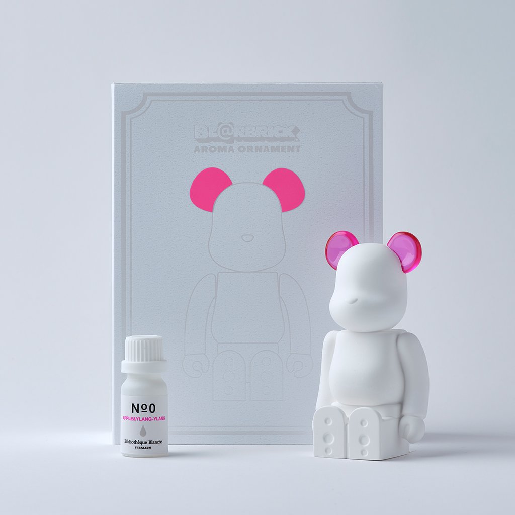 BE@RBRICK 香氛熊彩色耳朵版-單色