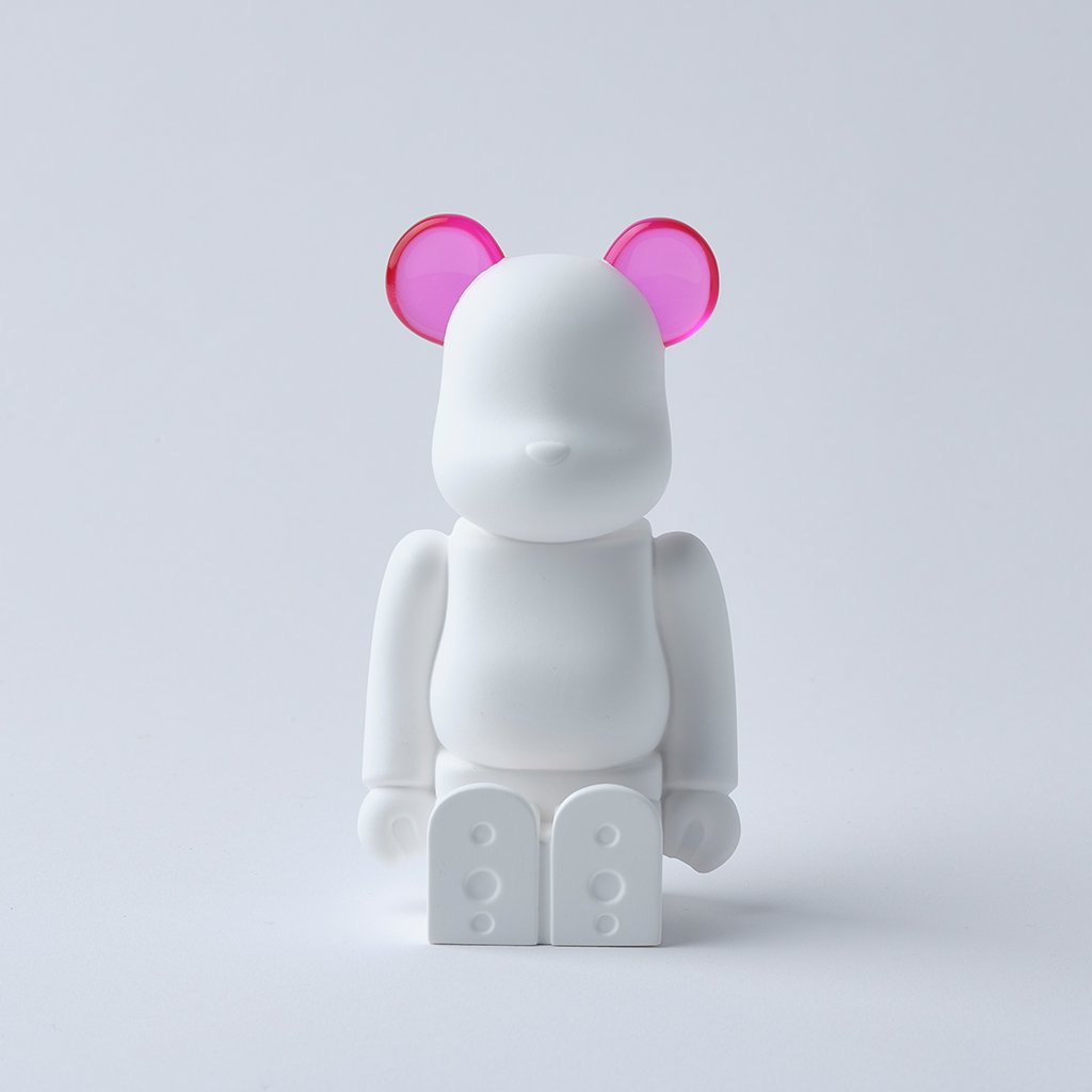 BE@RBRICK 香氛熊彩色耳朵版-單色