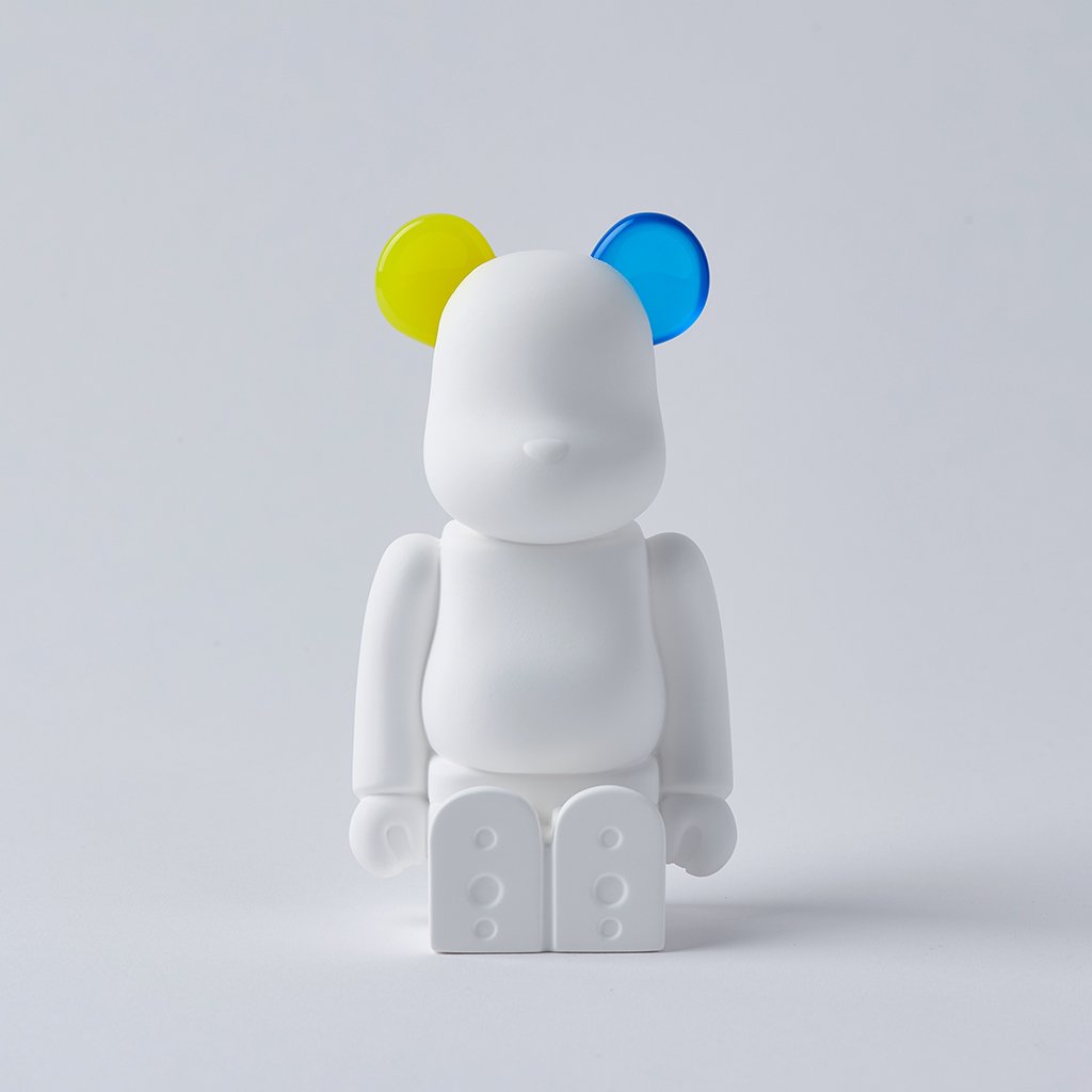 BE@RBRICK 香氛熊彩色耳朵版-雙色