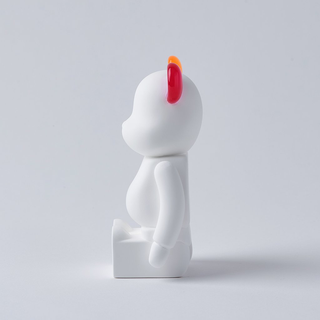 BE@RBRICK 香氛熊彩色耳朵版-雙色