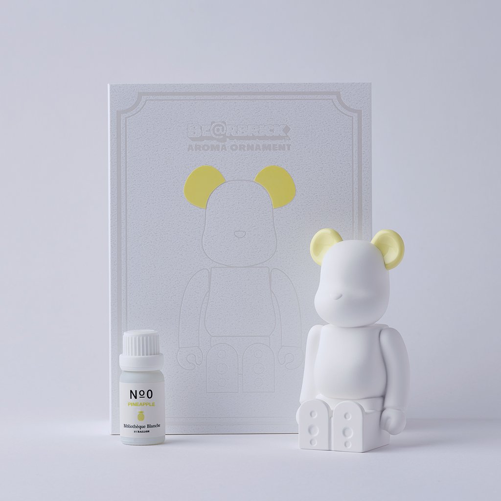 BE@RBRICK 香氛熊 彩色耳朵版-馬卡龍色系