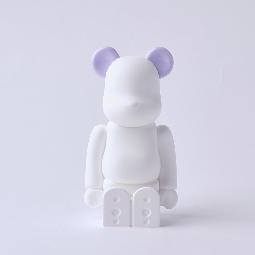 BE@RBRICK 香氛熊 彩色耳朵版-馬卡龍色系