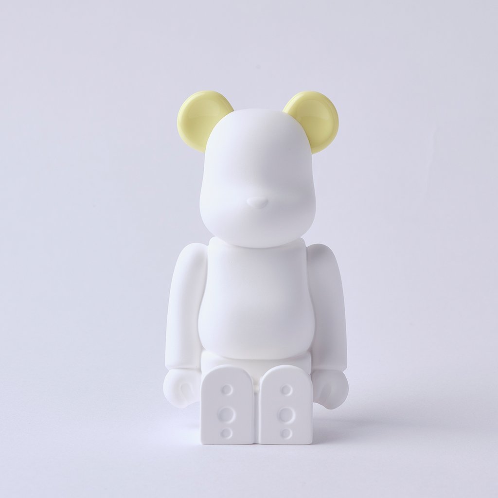 BE@RBRICK 香氛熊 彩色耳朵版-馬卡龍色系