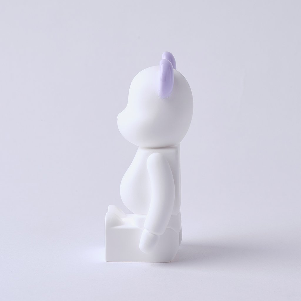 BE@RBRICK 香氛熊 彩色耳朵版-馬卡龍色系