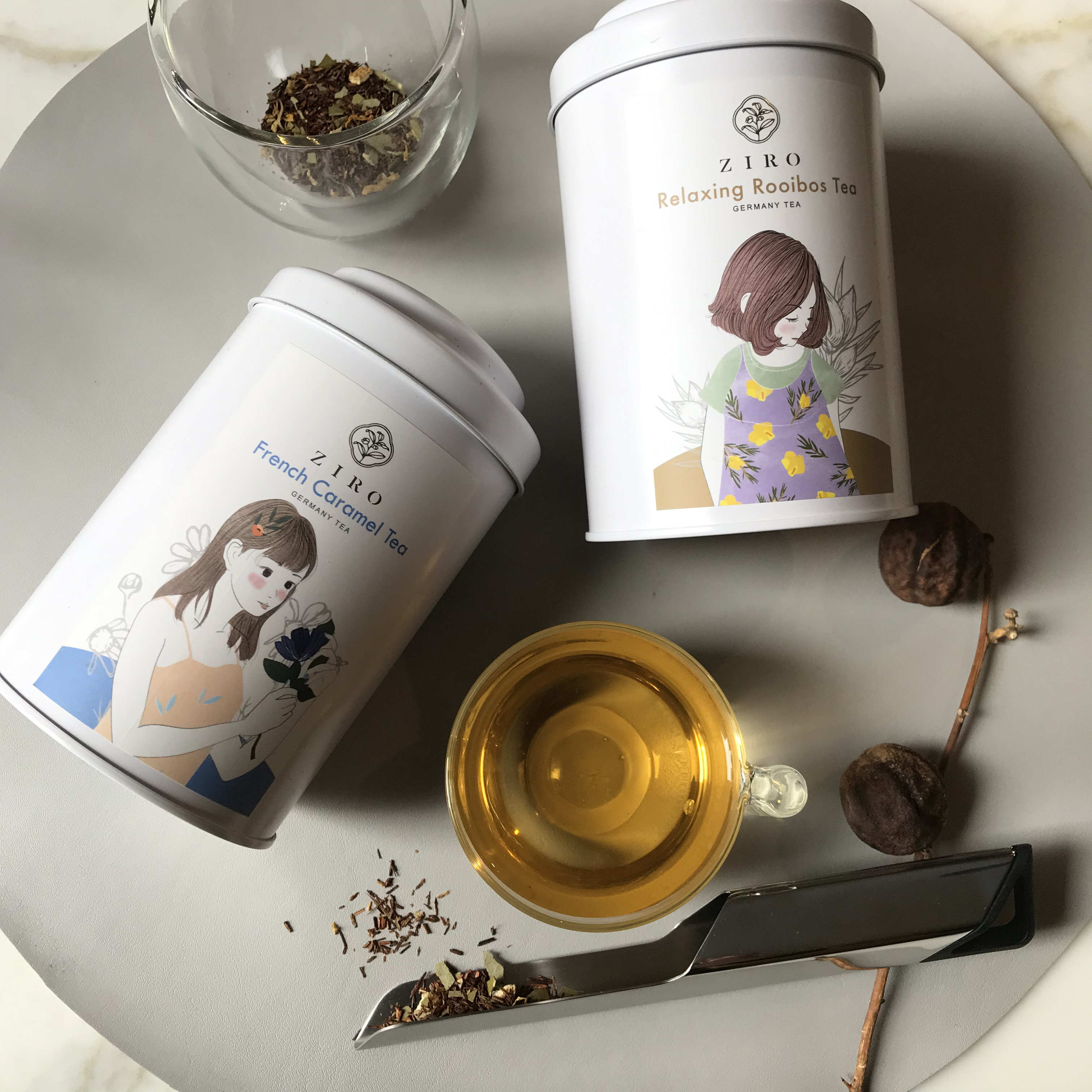 花漾女人草本茶 100g