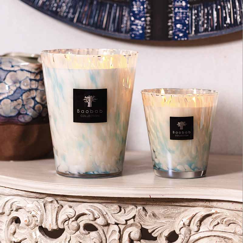 PEARLS SAPPHIRE 藍寶石珍珠蠟燭 Max10