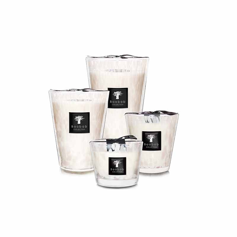 PEARLS WHITE 白珍珠蠟燭 Max1