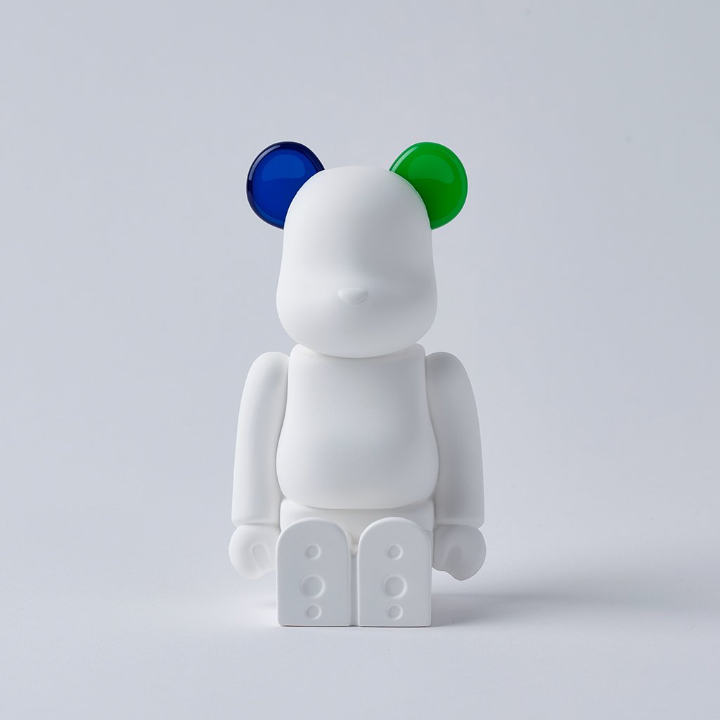 BE@RBRICK 香氛熊彩色耳朵版-雙色